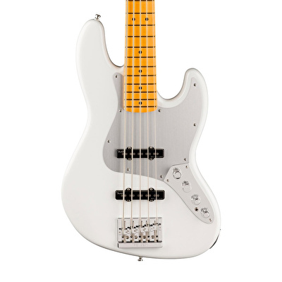 Fender American Ultra II Jazz Bass V Akçaağaç Klavye Avalanche 5 Telli Bas Gitar